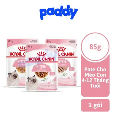 Pate Cho Mèo Con Royal Canin Kitten 85g - Gravy, Jelly, Loaf