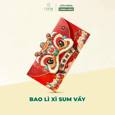 BAO LÌ XÌ Quà khi mua Sáp trắng răng Tooth Paste - Cherif Việt Nam