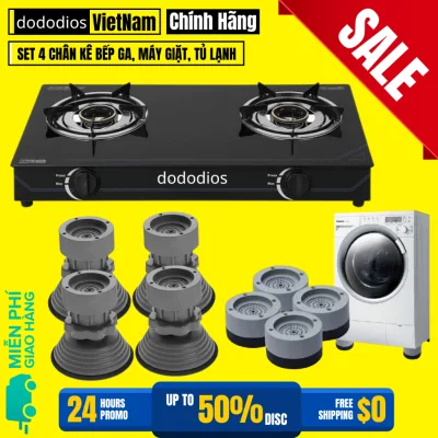 Kê Chân Bếp Ga, Bộ Kê Chân Máy Giặt Tủ Lạnh Máy Lọc Nước Bếp Gas, Chân Kê Đa Năng - Chính hãng