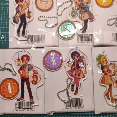 Standee Anime Toilet-Bound Hanako-kun Cậu Bé Ma Nhà Xí Mô Hình Mica Trang Trí Bàn Học Yashiro Nene Móc Khóa Hanako-kun