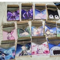 ĐÀN KALIMBA GIÁ RẺ GIÁ GỐC TẬN XƯỞNG TẶNG 25 TAB KALIMBA GỖ TRONG SUỐT PHA LÊ ĐÃ CHỈNH ÂM