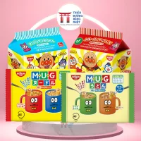 Mì Mug Nissin Nhật Bản, mì chú hề Anpanman Nissin vị hải sản, vị heo ăn liền cho bé từ 12 tháng