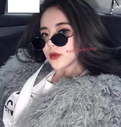 Kính râm, Kính màu Mắt tròn nhỏ mini