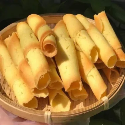 Bamboo Shoot Cake 200G/500G - Milk Bamboo Shoot Cake - Snacks - Super Delicious Snacks [Hcm]