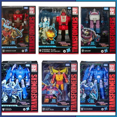 Hasbro Transformers Ss86 Series Wreck-Gar Sweep Slag Jazz Kup Blurr Hành động Hình Mô hình Hành động Hình nhựa Đồ chơi Thu thập quà tặng Đồ chơi chính hãng Hasbro