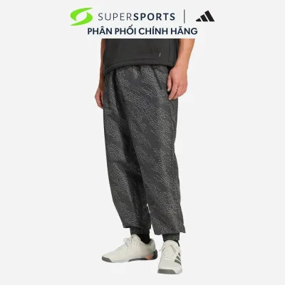 Quần Dài Thể Thao Nam Adidas Primelift Workout Aop - Xám - KA1202- Adidas