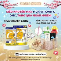 Viên uống DHC Bổ sung Vitamin C Nhật Bản Gói 60 Viên Dùng 30 Ngày