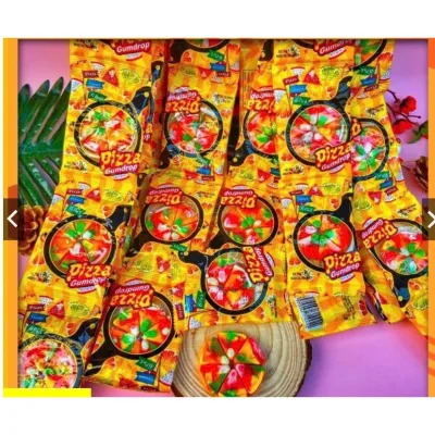 Kẹo dẻo hình bánh Pizza Gumdrop Candy 15gram/gói