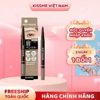 Bút Chì Sáp Kẻ Lông Mày Lõi Sáp Chống Trôi Kissme Heavy Rotation Eyebrow Pencil 0,09 G