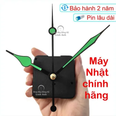 Máy đồng hồ treo tường Nhật HikoShi kim trôi, thay thế máy Hỏng (BH 2 năm)