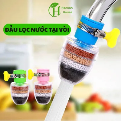 Đầu lọc nước trực tiếp tại vòi 6 tầng tiện lợi an toàn, đầu vòi lọc nước thế hệ mới lọc cặn bẩn