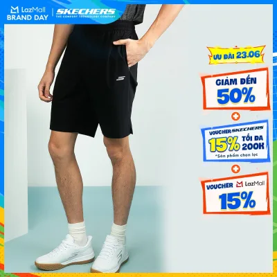 Quần Đùi Thể Thao Nam Skechers Walking Performance Shorts - SP325M337-0018