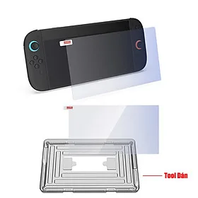 Kính Cường Lực bảo vệ màn hình Chống ánh sáng xanh Chống vân tay cho Nintendo Switch 2 - Hàng Chính Hãng