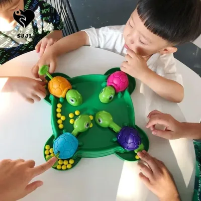 SJJL Hungry Turtle Board Game, Nhiều Người Chơi Rùa Di Động Ăn Đậu Trò Chơi, Trò Chơi Để Bàn Sáng Tạo Học Trò Chơi Xếp Hình Ngộ nghĩnh Đồ Chơi Tương Tác Trẻ Em Bé Trai Bé Gái