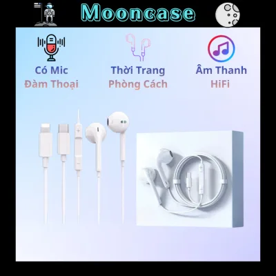 Tai Nghe Dây Bluetooth Có Mic Đàm Thoại Bass Sâu Âm Thanh HiFi Dành Cho 7/8/xsmax/11/12/13/14/15/16/17/promax/plus