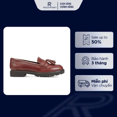 Giày Lười Nữ Rockport Kiara Tassel Loafer KIARADNA01 244 | Giày Lười Da Cao Cấp, Hiện Đại, Bước Đi Êm Nhẹ, Sang Trọng