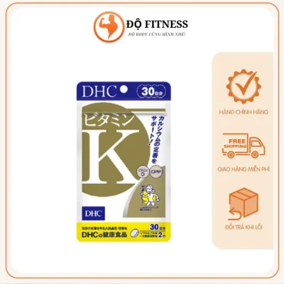 Thực phẩm chức năng DHC Vitamin K (30-day supply) - Dạng viên uống bổ sung Vitamin K