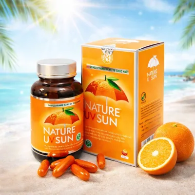 Nature Uv Sun Ha Endogenous Sunscreen Pills Protect Skin from Uv Rays Ha Supplement 30 Pills