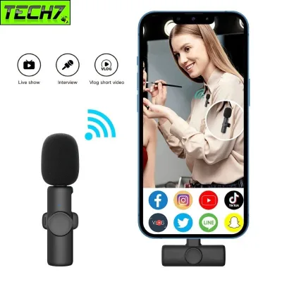 F18 Wireless Microphone for Phones, Tablets, Android, Ios, High Quality