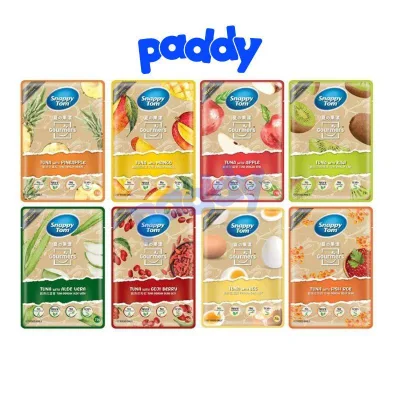 Pate Cho Mèo Snappy Tom Gourmers Cá Ngừ & Trái Cây 70g