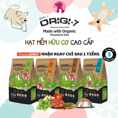Thức ăn cho chó 🐶- Hạt mềm hữu cơ Origi-7 (NK Hàn Quốc) (Thức ăn cho cún, hạt chó, cám chó,...)