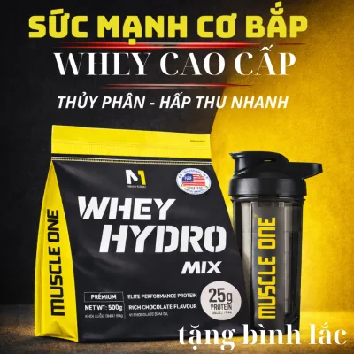 Hydrolyzed Whey 25g Protein – Whey Hydro Mix 500g – Whey Protein for Muscle Gain Gym