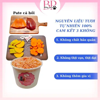 Pate tươi cho chó mèo