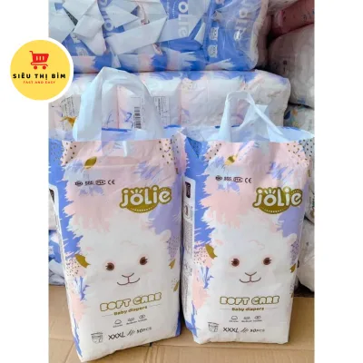 Combo 2 Bịch 100 Miếng Bỉm QUẦN JOLIE CHÍNH HÃNG cho bé Siêu mỏng tiết kiệm đủ size M/L/XL/XXL/siêu thị bỉm