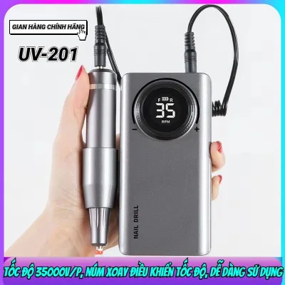 Máy Mài Móng UV-201 Máy mài móng tay nghệ thuật chất lượng cao Tốc độ: 0 ~ 35000 vòng / phút