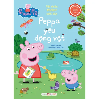 Sách Thiếu Nhi : Sách Tương Tác - Cùng Học Cùng Chơi Cùng Với Peppa Pig - Nhiều chủ đề - Tân Việt Books