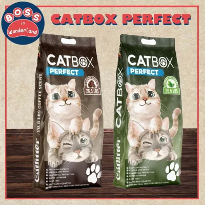 Cát vệ sinh cho mèo CATBOX bao to 26,5L 12KG 8KG 4KG