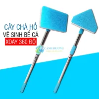 Cây chùi vệ sinh hồ cá - xoay 360 độ - chiều dài thay đổi được 55 - 95 cm