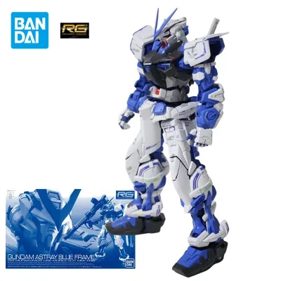 BANDAI Figure Gundam Model Kit RG 1/144 Astray Blue Frame Mobile Suit Gunpla Action Figure Toys For Boys Gifts bandai mô hình