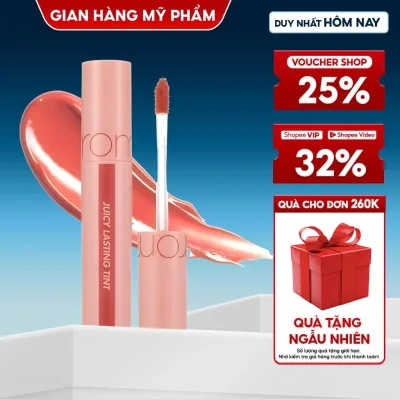 Son Tint lì cho môi căng mọng Hàn Quốc Romand Juicy Lasting Tint 5.5g