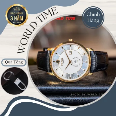 Đồng Hồ Nam Sunrise 1115SA Full hộp , túi , thẻ bảo hành , Sapphire chống xước , chống nước