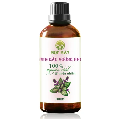 Moc May Pure Essential Oil 100ml - Pure Essential Oil from Nature, Room Aromatherapy, Room Fragrance, Relaxation, Mosquito Repellent, Hair Care