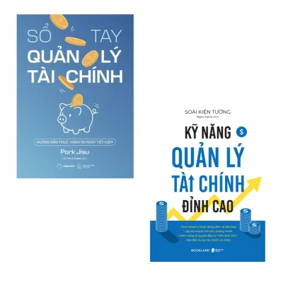 Sách - Combo Sách Kinh Tế Tài Chính: Sổ Tay Quản Lý Tài Chính + Kỹ Năng Quản Lý Tài Chính Đỉnh Cao
