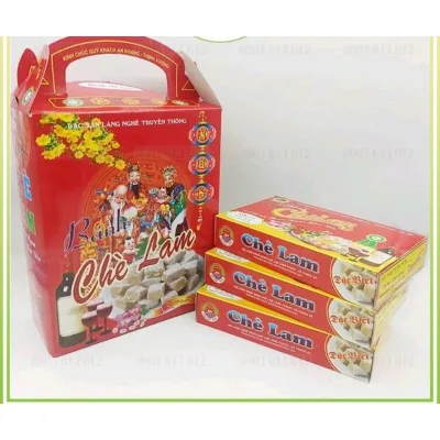 Bánh chè lam Thạch Thất mềm, dẻo, thơm hộp 500g