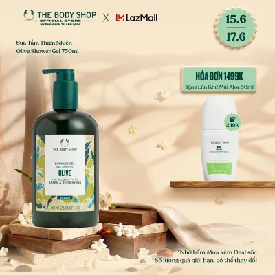Olive Shower Gel 750ml the Body Shop