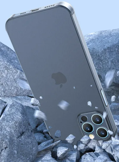 Cafele Ultra Thin Transparent iPhone 12/11/12 Pro Max Case - Fashionable Phone Accessories