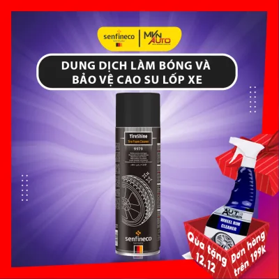 German Senfineco 9979 Tire Schine Tire Foam Cleaner Tire Cleaning and Maintenance Bottle Capacity 650ml - Genuine Product