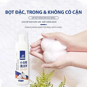 Chai Xịt Tạo Bọt Vệ Sinh Giày Cao Cấp 200ml tiêu diệt mọi vết bẩn