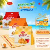 Bánh Karo Richy Vị Phô Mai Hoàng Kim, Trứng Tươi Chà Bông & Trứng Sữa