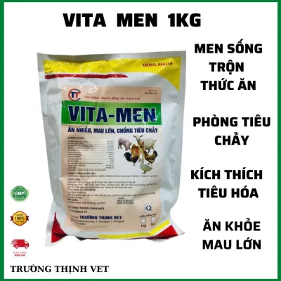 Men to digest Vita men 1kg. Additional generation microorganisms prevent constipation, absorption good feed for cattle pig chicken dog cat [Veterinary]