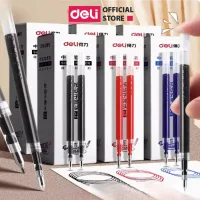 Combo 5 Ruột bút gel Deli 0.5mm dùng cho bút bi nước A575 lâu hết mực không gai khi viết mực trơn tru S206, S221