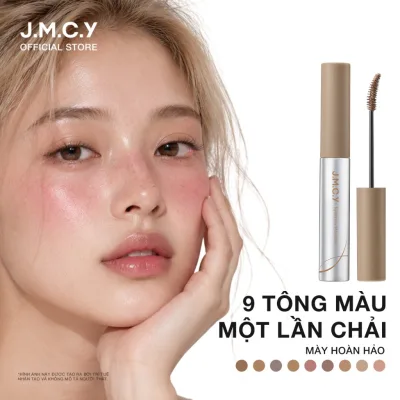 JMCY Mascara kẻ mày nhiều màu Đi kèm cọ chải cho kết cấu mịn mượt như nhung bền màu 12 giờ chống nước và mồ hôi Mang lại màu sắc sống động và định hình duy trì vẻ ngoài tự nhiên dễ sử dụng và lâu trôi
