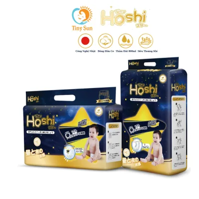 Tã bỉm Tiny Hoshi thấm hút mềm mại bỉm đêm bỉm ngày giá rẻ xả kho