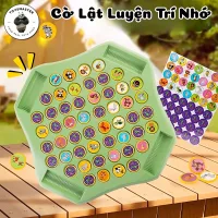 Cờ Lật Luyện Trí Nhớ Board Game - Đồ Chơi Cờ Lật Vui Nhộn 4 Người Chơi Tăng Khả Năng Tư Duy Sáng Tạo Dành Cho Bé