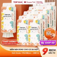 [9 BỊCH CỠ ĐẠI ĐẶC BIỆT] Khăn giấy rút Top Gia thùng 6, 9 bịch treo tường tiện lợi siêu dai mềm mịn