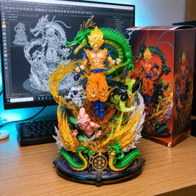 Mô hình DragonBall - SonGoKu và các nhân vật phản diện